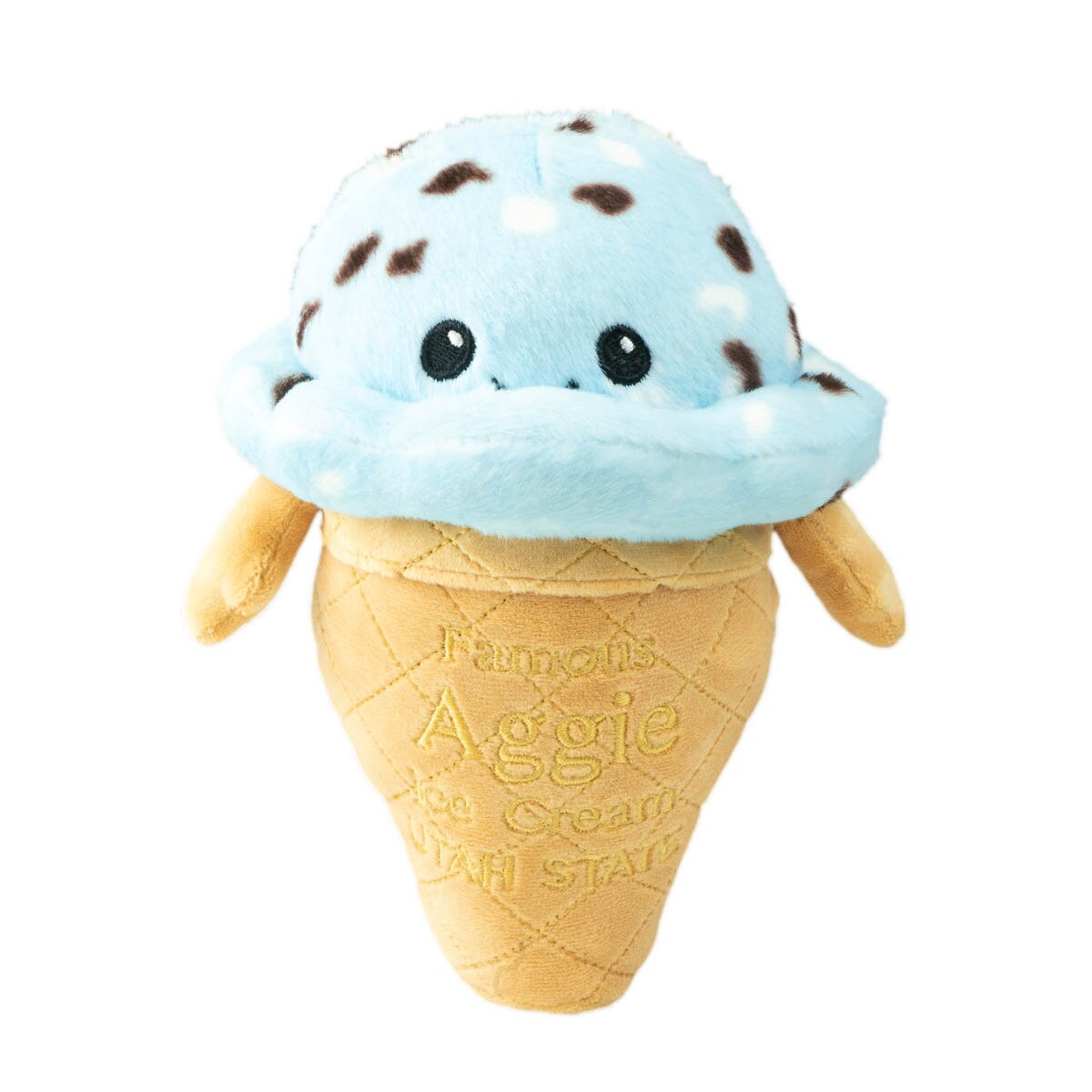 Aggie Ice Cream Blue Mint Plush Mitties Mascots